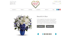 Desktop Screenshot of hartfloral.net